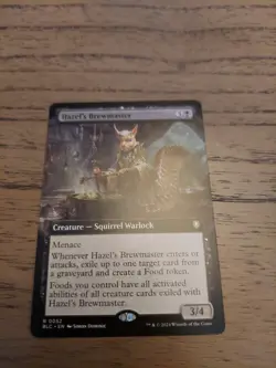 Hazel's Brewmaster (Extended Art) Commander: Bloomburrow Regular - Image 1
