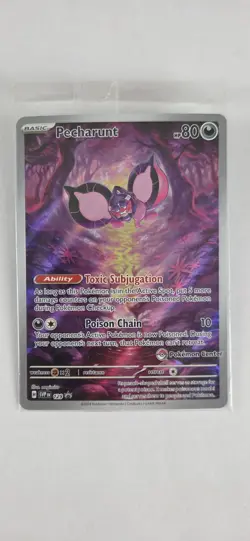 Pokemon TCG Pokemon Pecharunt Sealed Pokemon Center Promo - Image 1