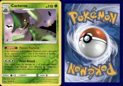 LP Pokemon Cacturne - 20/168 - Uncommon - Reverse Holo Lightly Played Celestial - Image 1