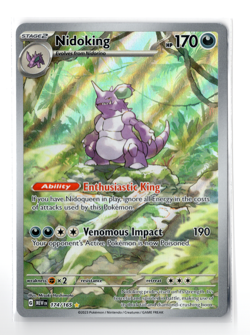 Nidoking 174/165 Scarlet & Violet 151 - Pokemon TCG Card - Image 1