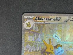 Alakazam Ex 201/165 SIR English 151 Pokemon TCG NM - Image 3