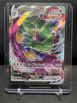 Tornadus VMAX 125/198 Ultra Rare Holo Pokemon 2021 Chilling Reign NM - Image 1