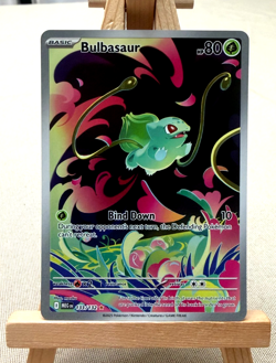 Pokemon TCG Bulbasaur Full Art 133/132 Me01: Mega Evolution Holo - Image 1