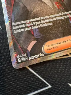 Giovanni's Charisma 197/165 Pokemon TCG Scarlet & Violet 151 Ultra Rare English - Image 2