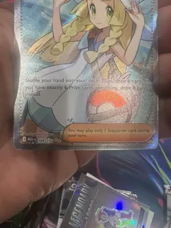 LILLIE'S DETERMINATION 169/132 MEGA EVOLUTION FULL ART TRAINER 2025 POKEMON TCG - Image 4