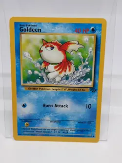 Pokemon WOTC Jungle Unlimited 53/64 Goldeen Common LP - Image 1