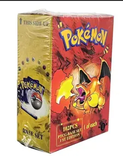 Pokemon TCG Base Set 1st Edition Sealed Box 102 Charizard Venusaur - Image 4