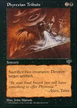 Phyrexian Tribute - Mirage # MTG Magic The Gathering - Image 1