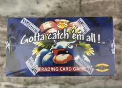 Pokemon TCG Base Set 1st Edition Booster Box Sealed 1999 Wizards - Image 2