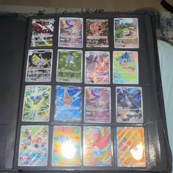 Pokemon TCG Binder Lot Charizard Mewtwo Eevee Gardevoir Dragonite Holo Full Art - Image 2