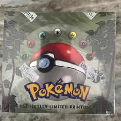 Pokemon TCG Jungle 1st Edition Sealed Booster Box Wizards of the Coast 1999 - Image 1