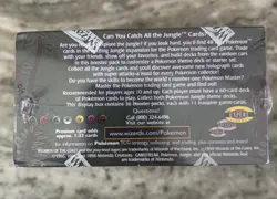 Pokemon TCG Jungle 1st Edition Sealed Booster Box Wizards of the Coast 1999 - Image 4