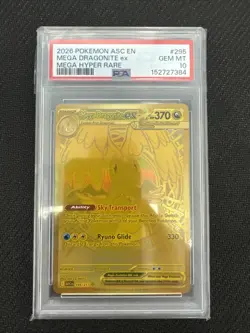 Pokemon Mega Dragonite Ex 295/217 ASC EN Mega Hyper Rare PSA 10 - Image 1