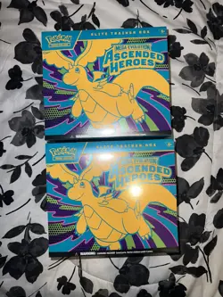 Pokemon Ascended Heroes Elite Trainer Box X2 - Image 1