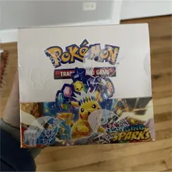 Pokemon Scarlet & Violet Surging Sparks Sealed Booster Box English Pikachu - Image 1