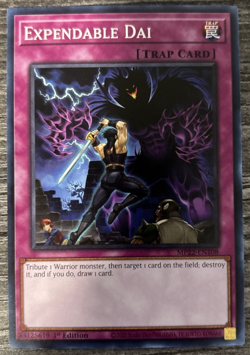 Yugioh Expendable Dai - MP22-EN108 - 1st Edition Pack Crimp - Image 1