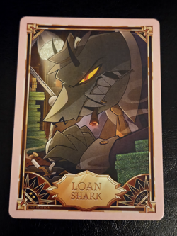 Hazbin Hotel Season 1 2nd Edition Card - Loan Shark 25/50 - Foil - Image 1