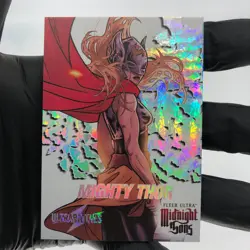 Marvel Card Mighty Thor 17 of 30 UB Midnight Sons 2022 Fleer Upper Deck [NM] - Image 2