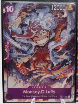 Monkey.D.Luffy (P-041) Promo Promos One Piece TCG Card play set - Image 2