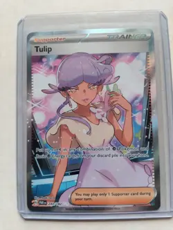 Tulip 244/182 Ultra Rare Paradox Rift Pokemon NM Card - Image 1
