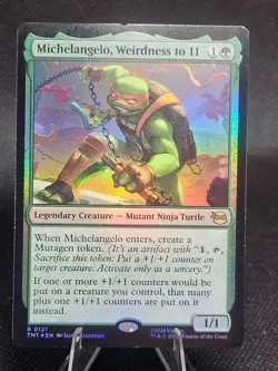 Michelangelo, Weirdness to 11 [M 0121] Foil NR MTG - Image 1