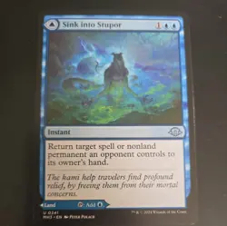 MTG NM Sink into Stupor U Modern Horizons 3 241 - Image 1