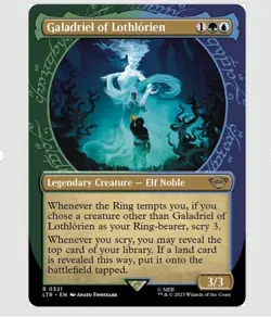 Galadriel of Lothlorien (Showcase) Lord of the Rings 0321 non-Foil NM - Image 1