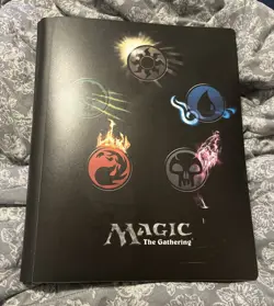 Magic The Gathering Mana Logos Ultra Pro Card Folder 2013 (Holds 360 Cards)... - Image 1