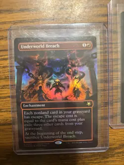 MTG Underworld Breach - Foil - Borderless, NM-Mint, English Special Guests - Image 1