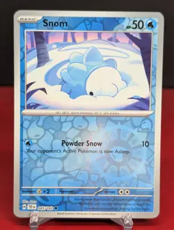 Pokemon Snom 045/162 Temporal Forces Reverse Holo - Image 1