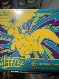 Pokemon TCG: Ascended Heroes Pokemon Center Elite Trainer Box ETB NEW ✅ TEAR 🔥 - Image 2