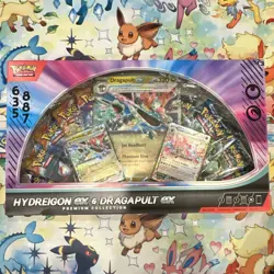 Pokemon TCG Hydreigon ex & Dragapult ex Premium Collection Box Promo Booster - Image 1