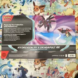 Pokemon TCG Hydreigon ex & Dragapult ex Premium Collection Box Promo Booster - Image 2