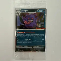 Gengar 050/088 Gamestop Stamped Perfect Order Sealed Promo Mint - Image 1