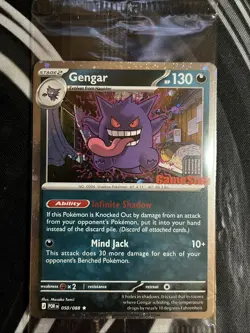 Pokemon Gengar GameStop Stamp Promo 050/088 | SEALED! PERFECT ORDER GS PROMO - Image 1