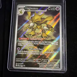 Pokemon TCG Alakazam Promo Card - Image 1