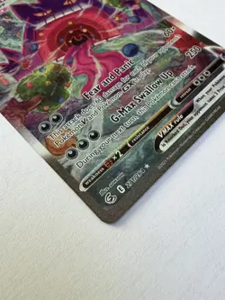 Pokemon Fusion Strike Gengar VMAX 271/264 Alternate Art Secret Rare - NM Defect - Image 3