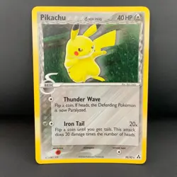 Pokemon Card Pikachu 93/92 Ex Legend Maker Holo 2006 TCG - Image 1