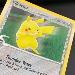 Pokemon Card Pikachu 93/92 Ex Legend Maker Holo 2006 TCG - Image 3