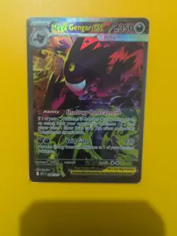 Pokemon TCG Gengar EX 284/217 Full Art Secret Rare Ascended Heros - English New - Image 3