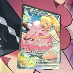 Pokemon Lillie's Clefairy ex 184/159 Sv09 Journey Special Illustration Rare Hol… - Image 3