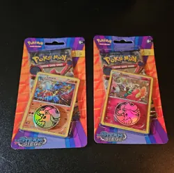 2x Pokemon XY Steam Siege Blister Packs - Lucario, Floette - Sealed - Image 1