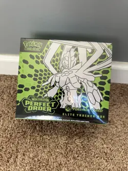 Sealed Pokemon Center Elite Trainer Box Mega Evolution Perfect Order ETB NEW! - Image 1