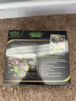 Sealed Pokemon Center Elite Trainer Box Mega Evolution Perfect Order ETB NEW! - Image 3