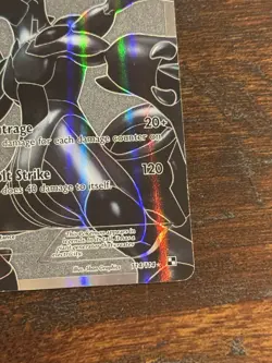 Zekrom 114/114 Black and White Pokemon Card TCG Gray Background LP - Image 4