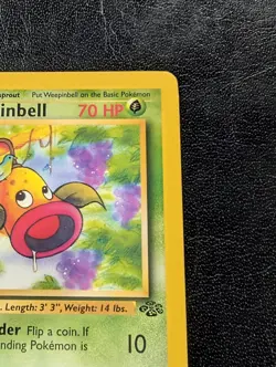 Weepinbell First Edition LP Pokemon 48/64 Jungle Regular - Image 3