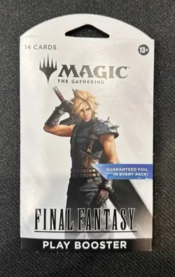 Magic The Gathering Final Fantasy sealed play booster sleeved in hand fast ship! - Image 1