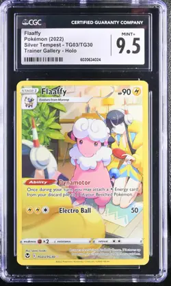 Flaaffy TG03/TG30 Pokemon Swsh12 - Silver Tempest Trainer Gallery Holo - GCG 9.5 - Image 1