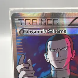 2015 Pokemon, XY BREAKthrough, #162/162 Giovanni's Scheme, Full Art Ultra Rare - Image 2