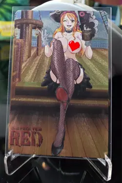 One Piece (Nami) ACG Waifu Sexy Nude Trading Card OPCG - Image 1